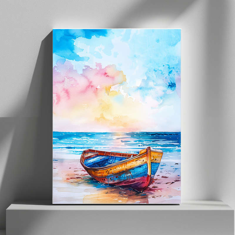 Mounted Wall Art Decor Print - Vibrant, Elegant and Ready to Hang