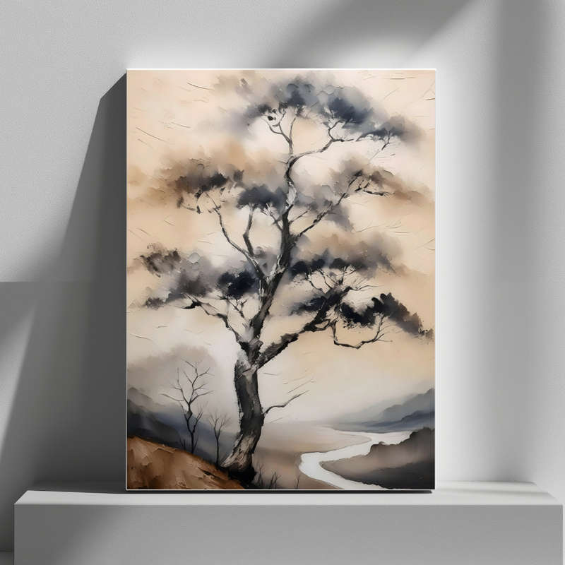 Mounted Wall Art Decor Print - Vibrant, Elegant and Ready to Hang