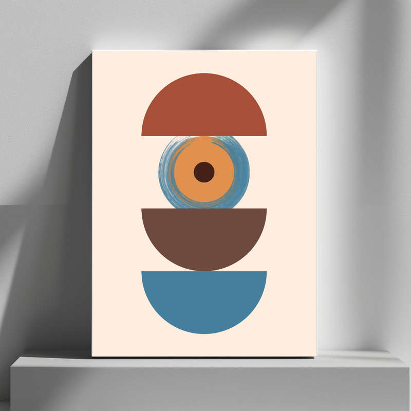 Mounted Wall Art Decor Print - Vibrant, Elegant and Ready to Hang