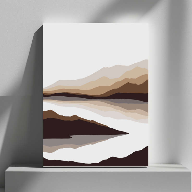 Mounted Wall Art Decor Print - Vibrant, Elegant and Ready to Hang