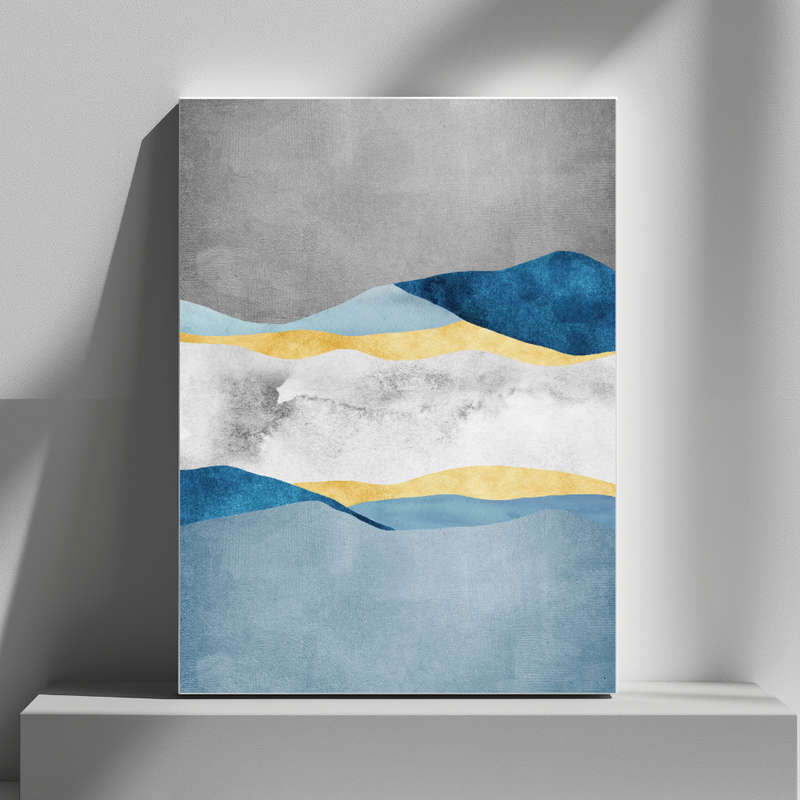 Mounted Wall Art Decor Print - Vibrant, Elegant and Ready to Hang