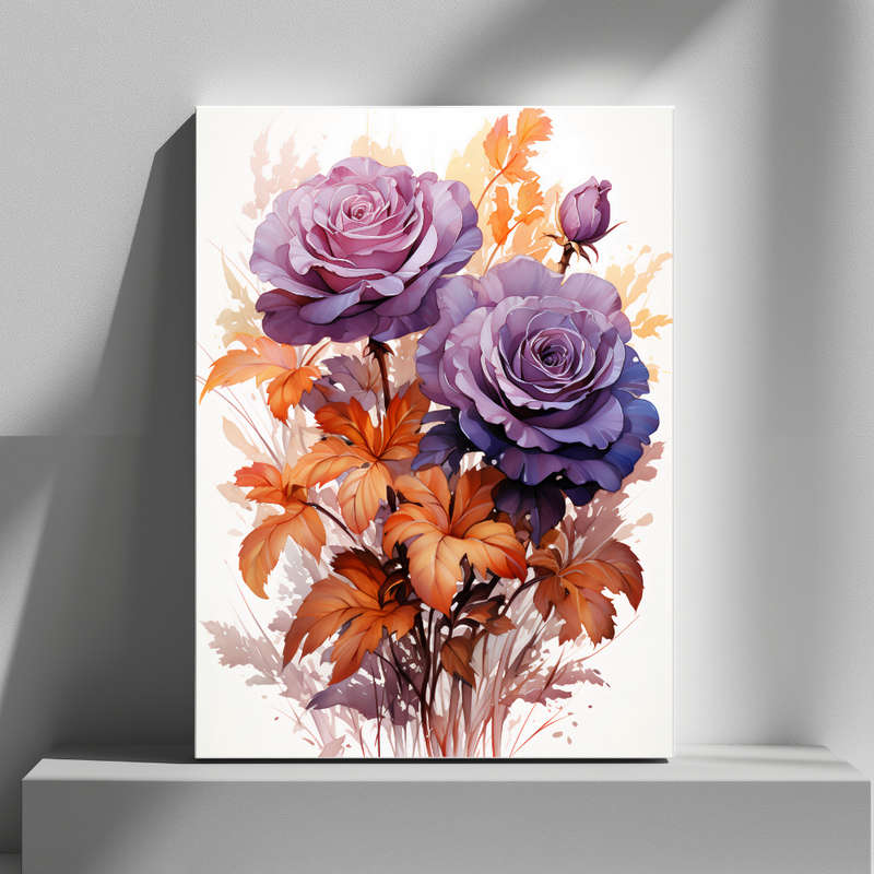 Mounted Wall Art Decor Print - Vibrant, Elegant and Ready to Hang