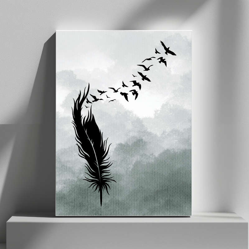 Mounted Wall Art Decor Print - Vibrant, Elegant and Ready to Hang