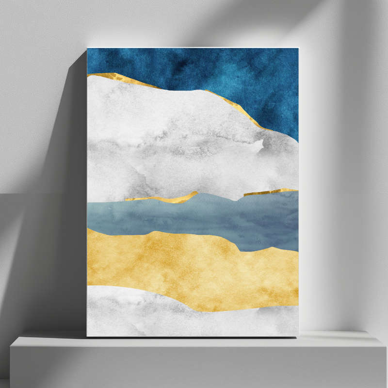Mounted Wall Art Decor Print - Vibrant, Elegant and Ready to Hang
