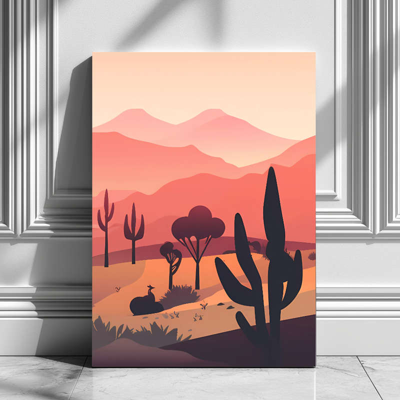Mounted Wall Art Decor Print - Vibrant, Elegant and Ready to Hang