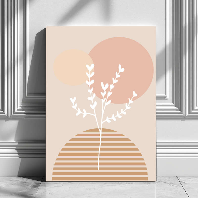Mounted Wall Art Decor Print - Vibrant, Elegant and Ready to Hang