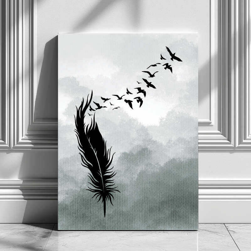 Mounted Wall Art Decor Print - Vibrant, Elegant and Ready to Hang