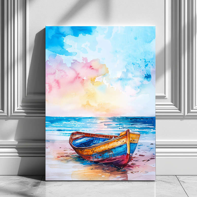 Mounted Wall Art Decor Print - Vibrant, Elegant and Ready to Hang