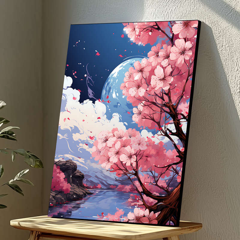 Mounted Wall Art Decor Print - Vibrant, Elegant and Ready to Hang