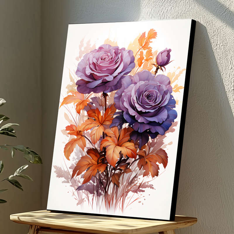 Mounted Wall Art Decor Print - Vibrant, Elegant and Ready to Hang