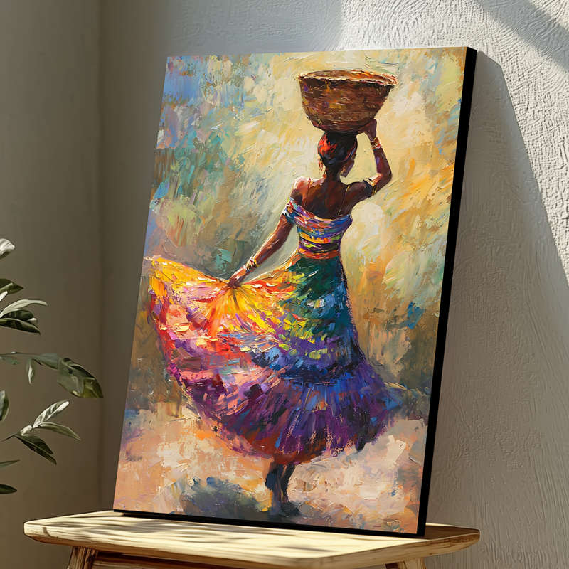 Mounted Wall Art Decor Print - Vibrant, Elegant and Ready to Hang