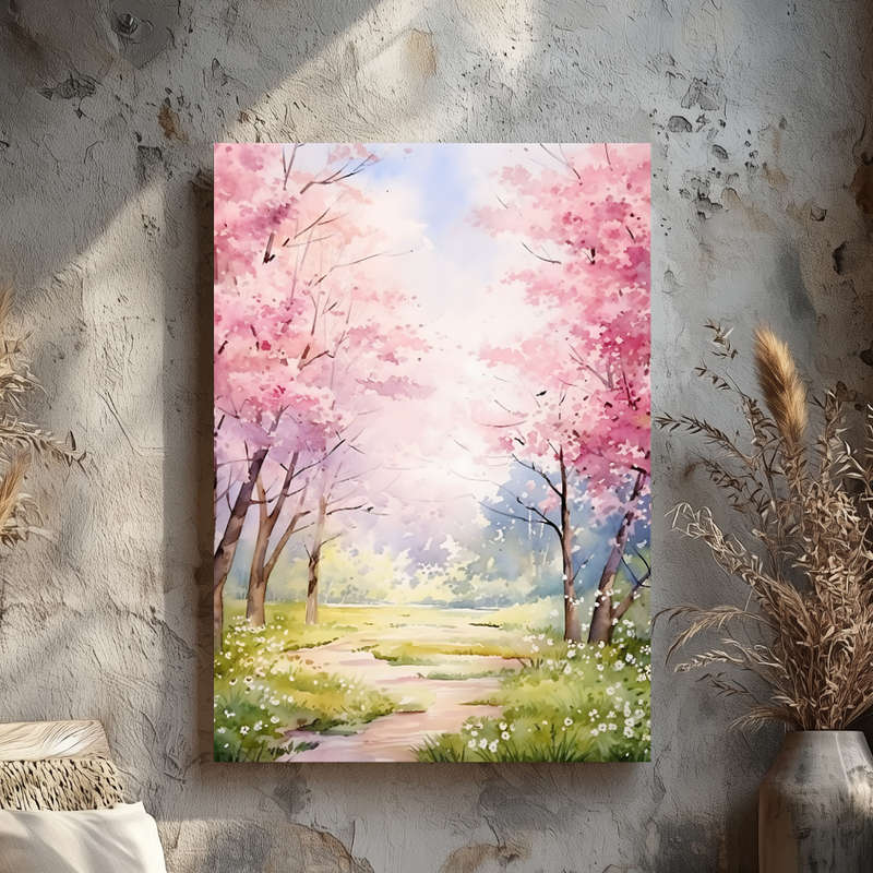 Mounted Wall Art Decor Print - Vibrant, Elegant and Ready to Hang