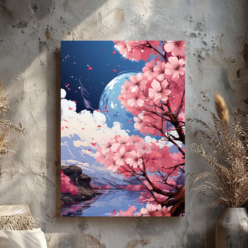 Mounted Wall Art Decor Print - Vibrant, Elegant and Ready to Hang