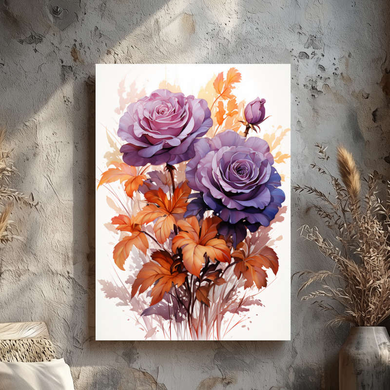 Mounted Wall Art Decor Print - Vibrant, Elegant and Ready to Hang