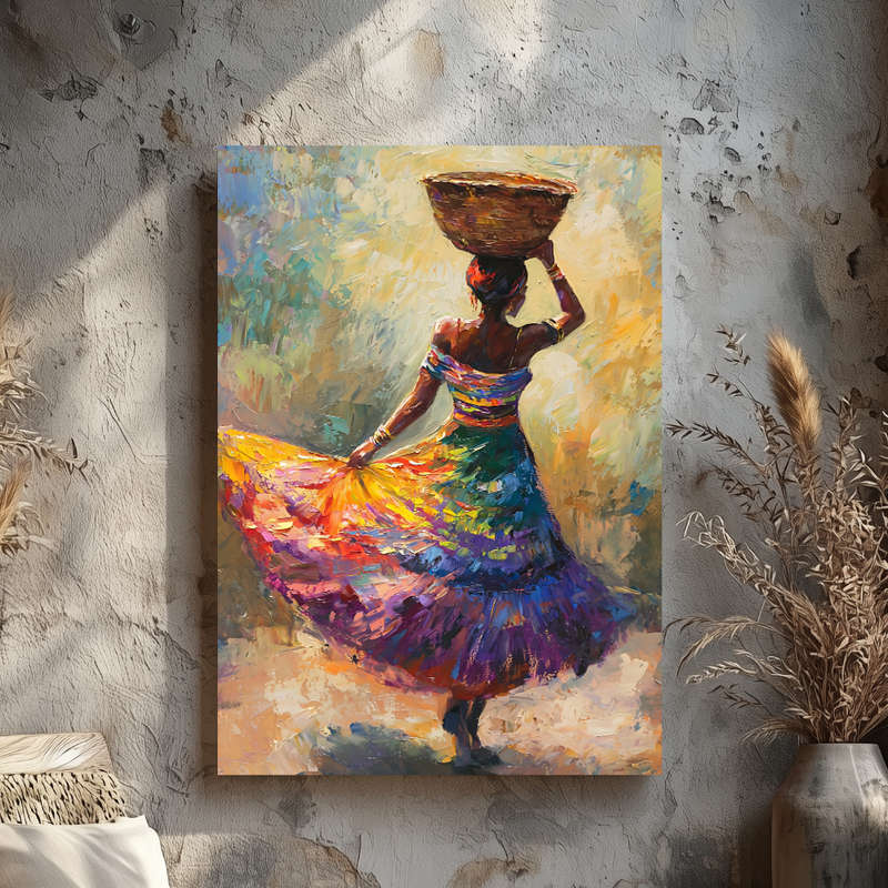 Mounted Wall Art Decor Print - Vibrant, Elegant and Ready to Hang