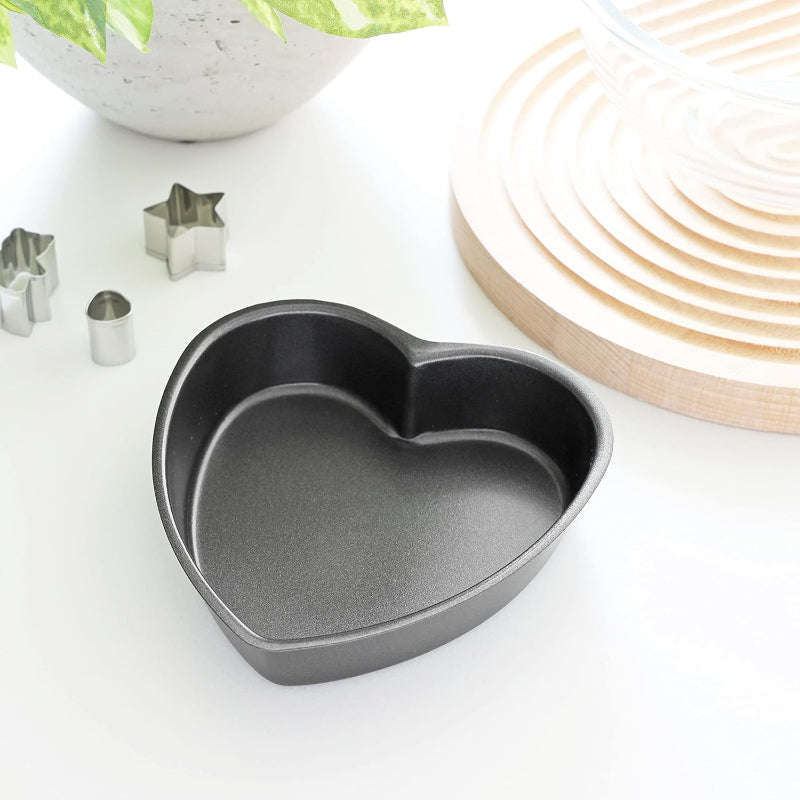 Cake Mould Pan - Heart Shape Carbon Steel Cake Mould Pan