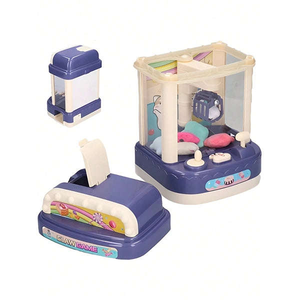 Kids Arcade Claw Machine Toy - Portable Mini Rechargeable Arcade Claw Machine Crane Game Toy for ...