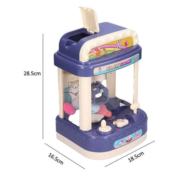 Kids Arcade Claw Machine Toy - Portable Mini Rechargeable Arcade Claw Machine Crane Game Toy for ...