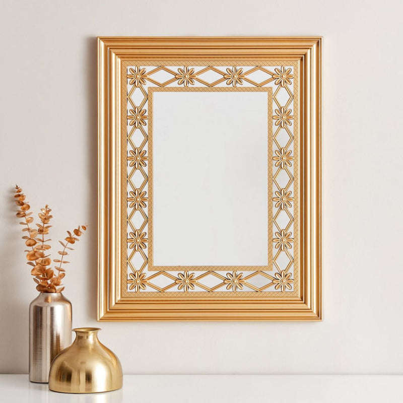 Modern Rectangular Home Hanging Decor Wall Mirror