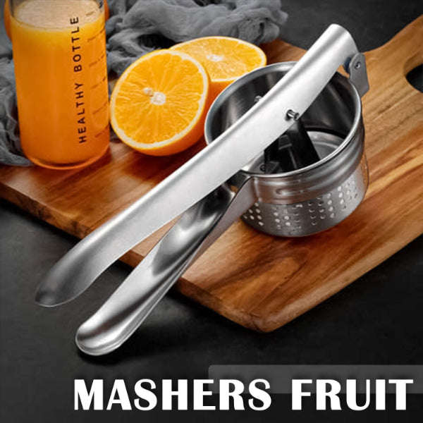 Stainless Steel Potato Ricer Masher  - Multiâfunction Stainless Steel Food Ricer Masher Fr...Stainle