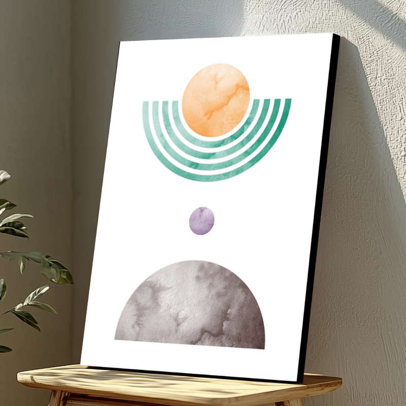 Mounted Wall Art Decor Print - Vibrant, Elegant and Ready to Hang