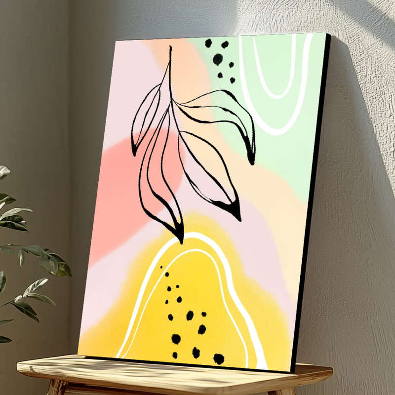 Mounted Wall Art Decor Print - Vibrant, Elegant and Ready to Hang