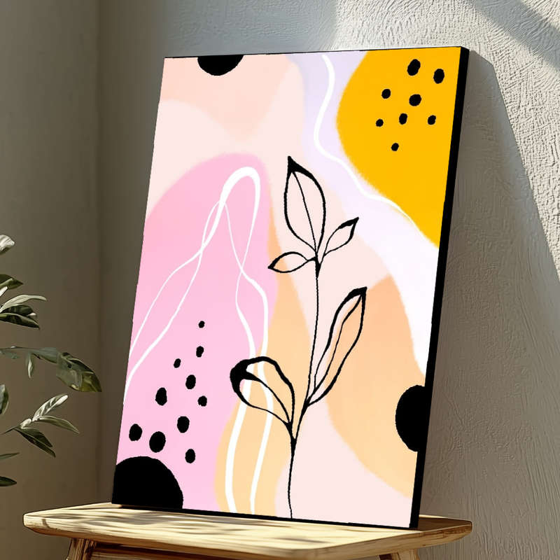 Mounted Wall Art Decor Print - Vibrant, Elegant and Ready to Hang