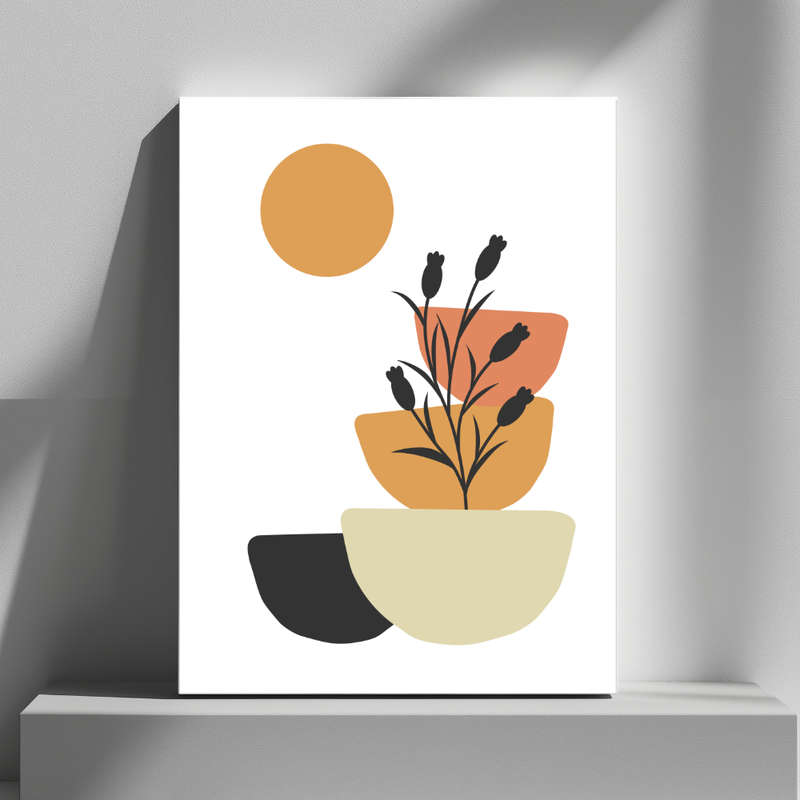 Mounted Wall Art Decor Print - Vibrant, Elegant and Ready to Hang
