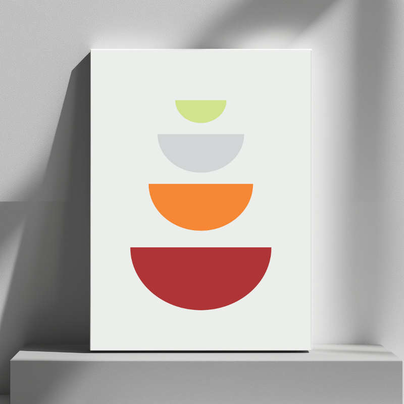 Mounted Wall Art Decor Print - Vibrant, Elegant and Ready to Hang
