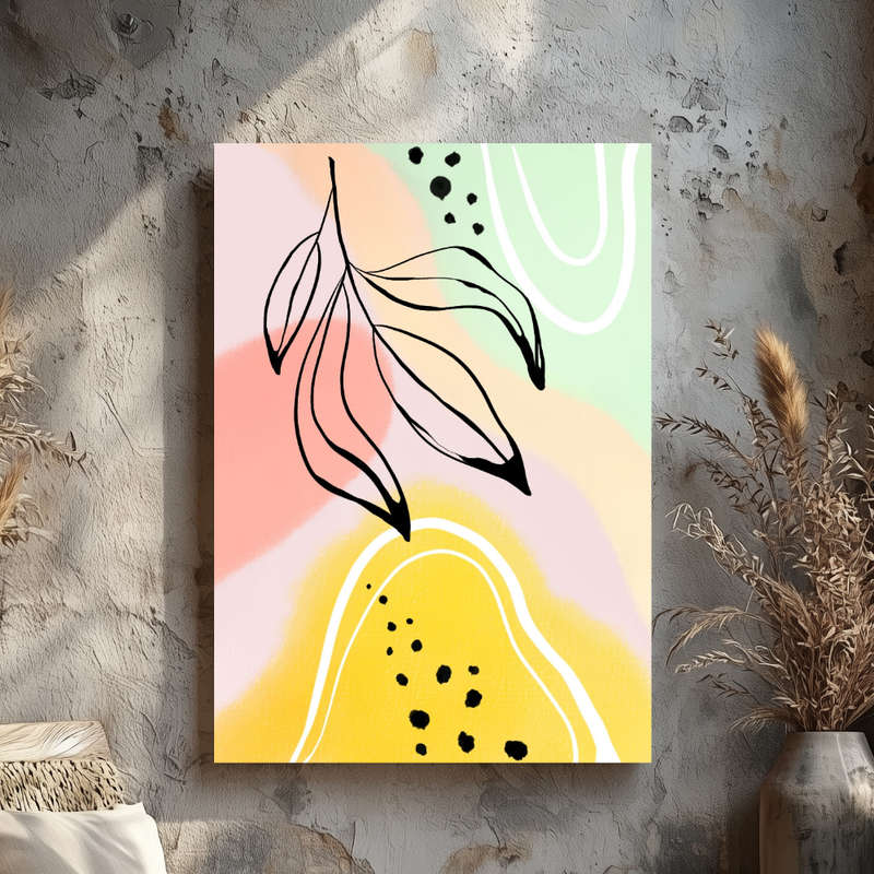 Mounted Wall Art Decor Print - Vibrant, Elegant and Ready to Hang