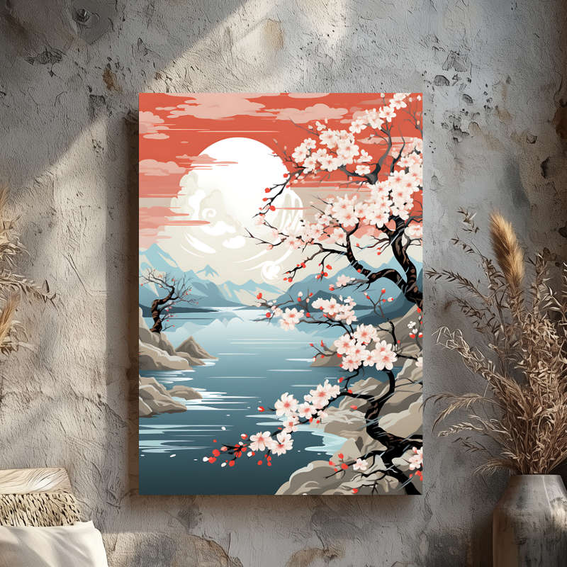 Mounted Wall Art Decor Print - Vibrant, Elegant and Ready to Hang