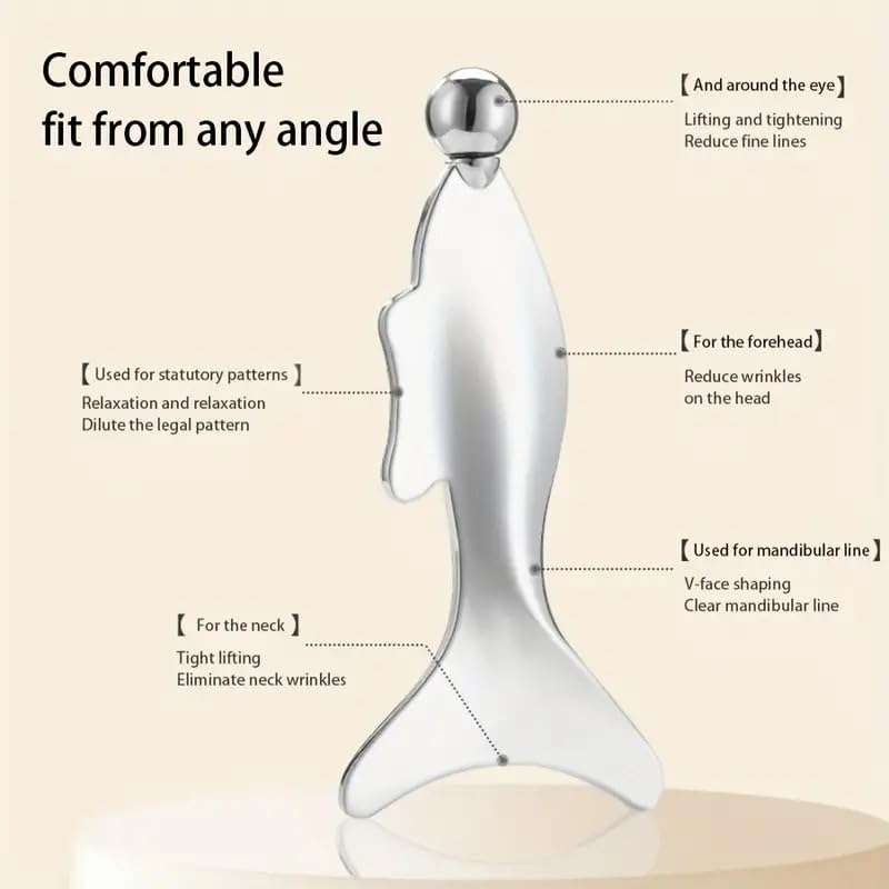 Gua Sha Daily Facial Massage and Handbag Travel Tool