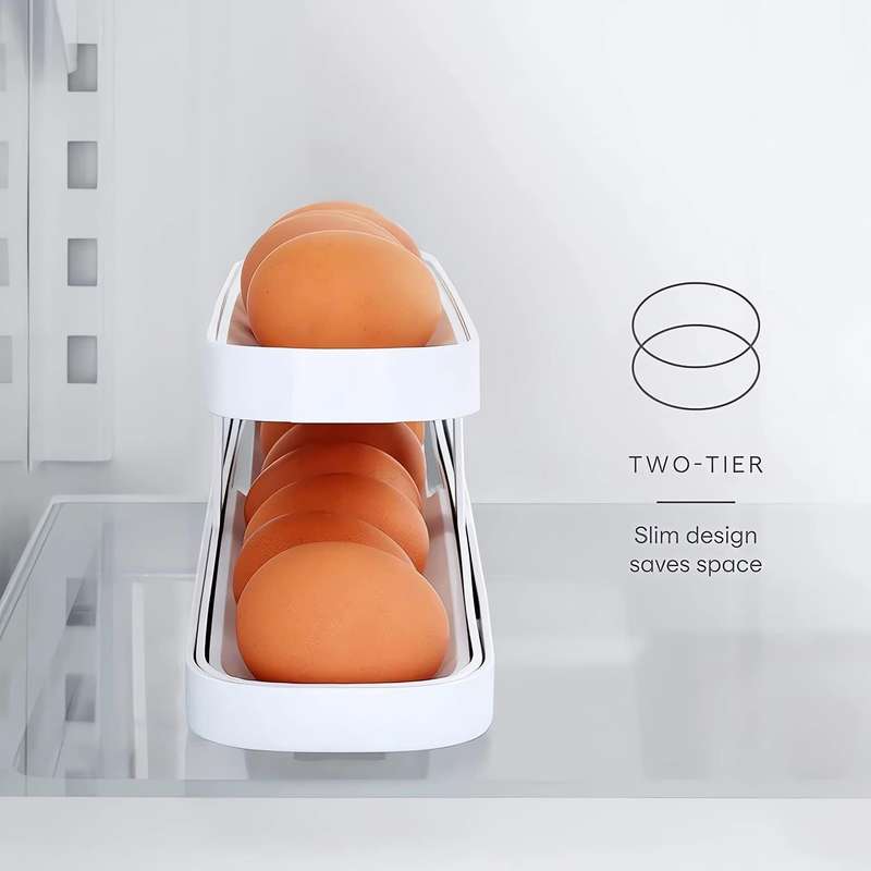 2 Tier Automatic Egg Rolling Stand