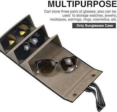 Roll up Sunglasses Organizer