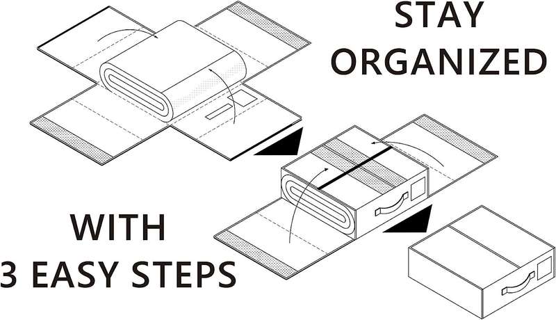 Multifunctional Foldable Bed Sheet Storage Box