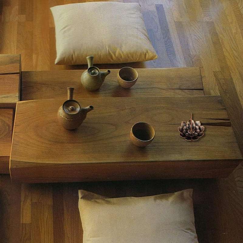 Lotus Harmony Incense Stick or Cone Holder - 3pc