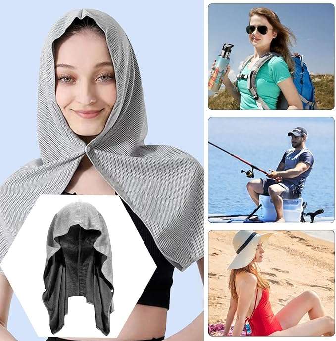 Cooling Hooded Towel