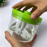 Round Liquid Press Sponge Soap Dispenser