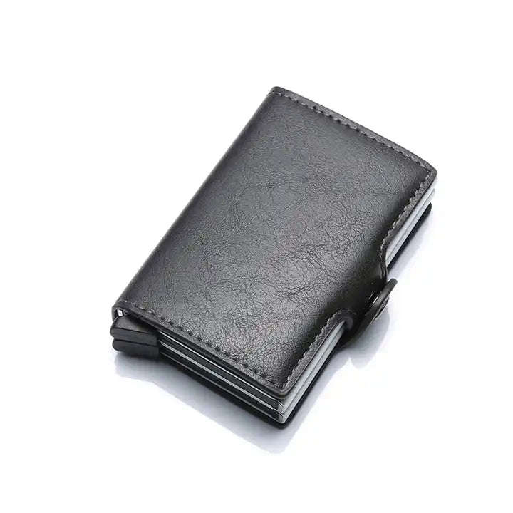 Double Aluminium RFID Card Wallet Holder