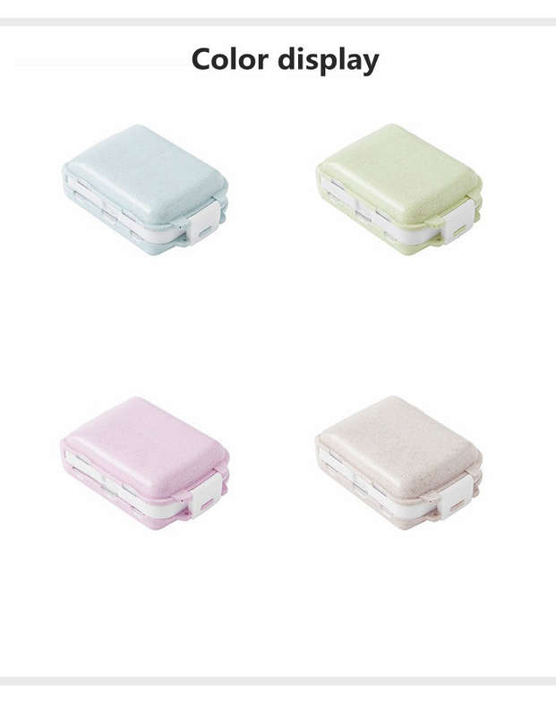 Three-layer Travel Pill Case