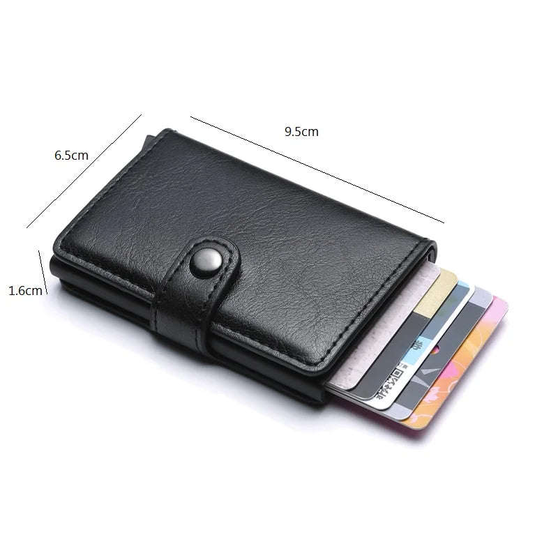Double Aluminium RFID Card Wallet Holder