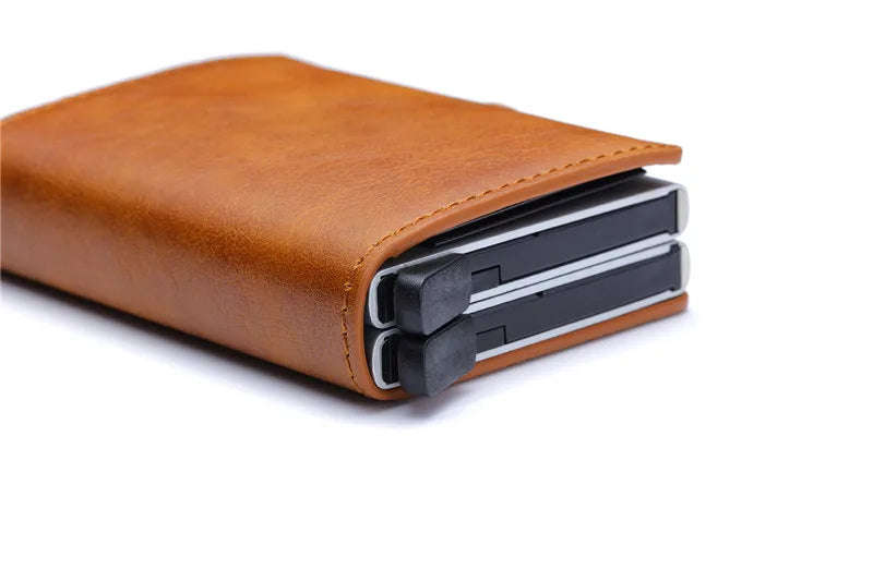 Double Aluminium RFID Card Wallet Holder