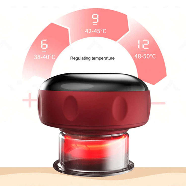 12  Gear Intelligent Breathing Cupping Massage Instrument