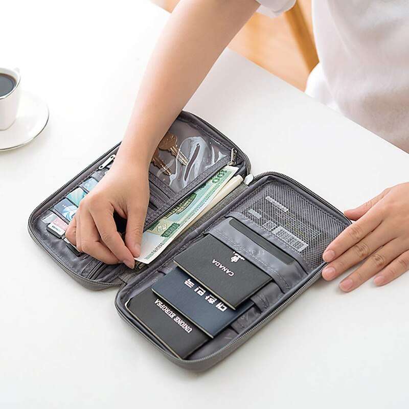 Multiple Pocket Passport Holder