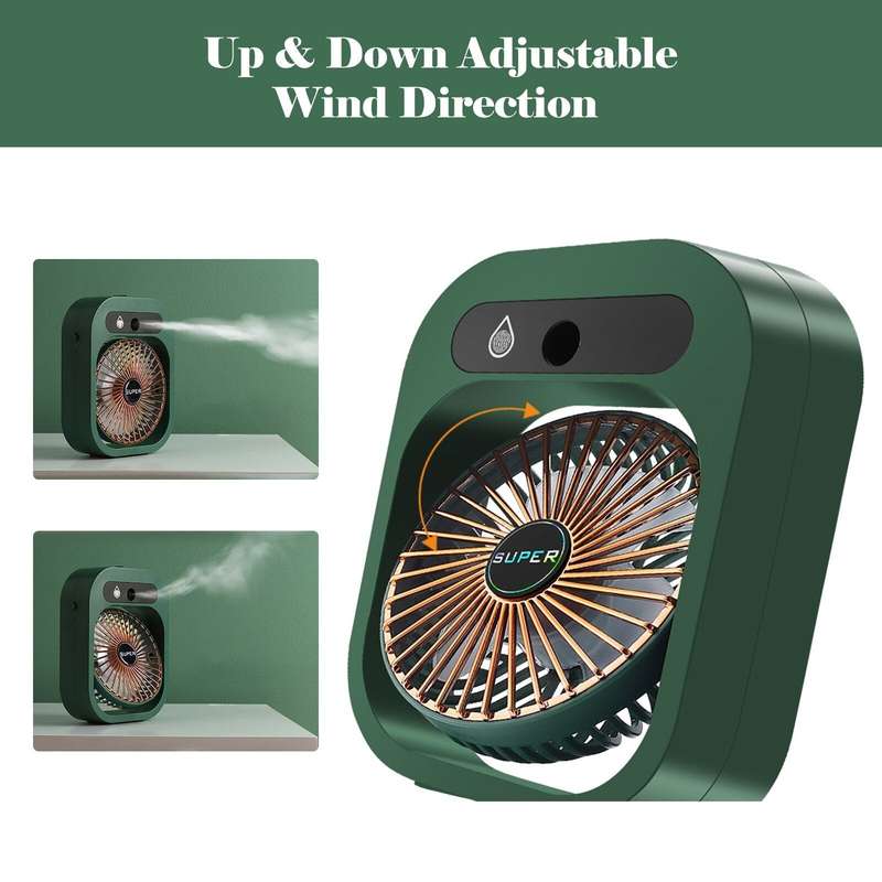 Rechargeable Desktop Air Cooling Fan