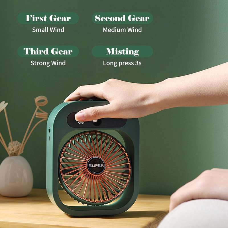 Rechargeable Desktop Air Cooling Fan