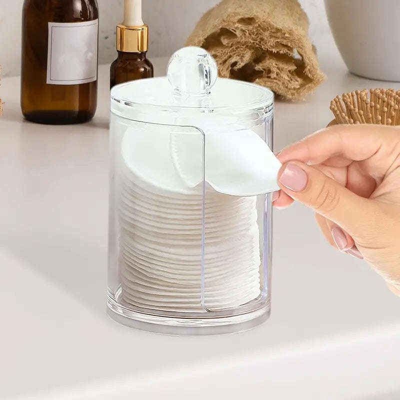 Cosmetic Cotton Pads Storage Dispenser