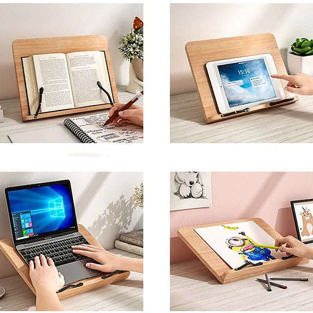 Portable Bamboo Foldable Stand 28x20cm