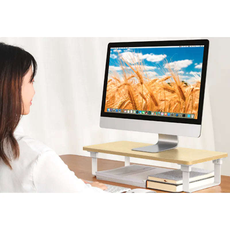 Wooden Monitor Stand