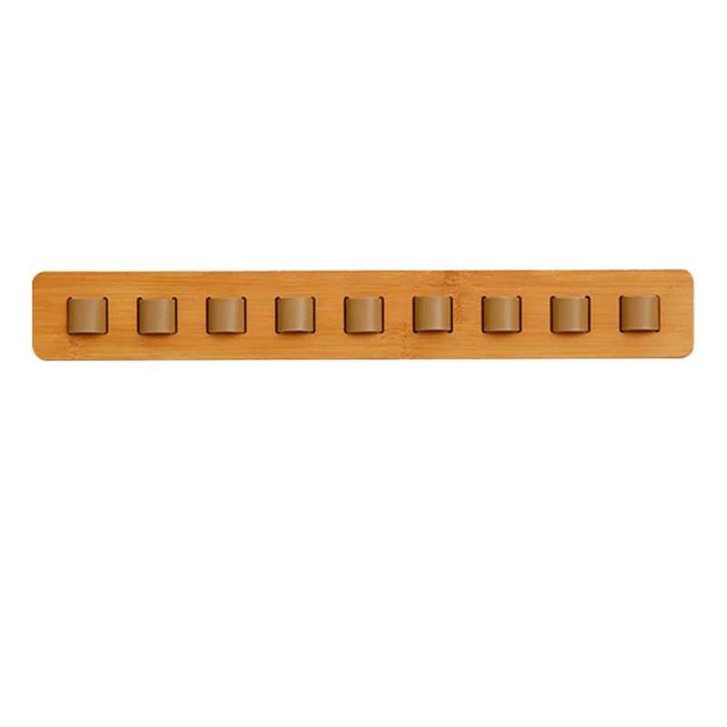 Bamboo Wall Mounted Sunglasses Organizer